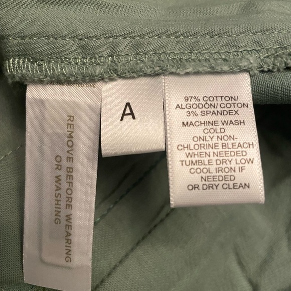 NWT LOFT The Riviera Short 6” inseam Sage Green Size 00 - Picture 8 of 8